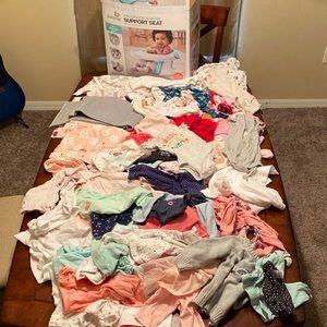 0-3 month baby girl bundle